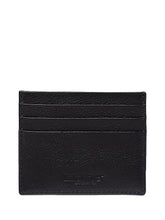 TIMBERLAND Porta Carte Timberland di Credito in Pelle Kennebunk da Uomo in colore nero Nero